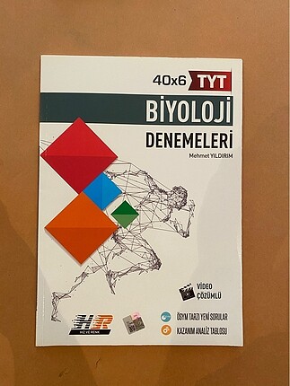 Hız ve Renk Yayınları TYT Biyoloji Denemeleri