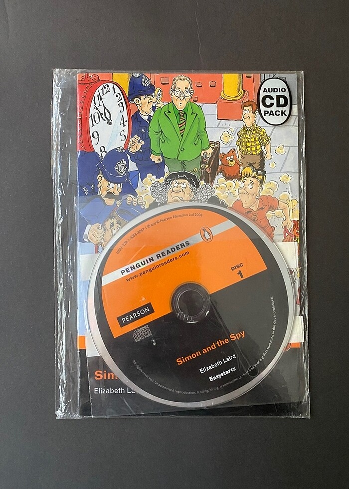 Simon and the Spy- Elizabeth Laird (Penguin Readers) İngilizce ç - Görsel 2