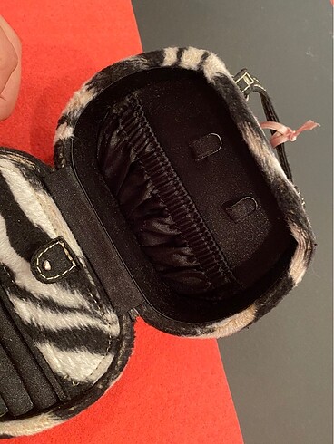 Marks & Spencer Jewellery Box Takı Kutusu Çantası Zebra Desen - Görsel 7