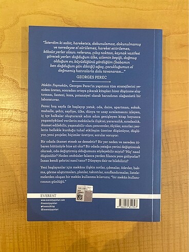 Mekan Feşmekan - Georges Perec (Kitap)