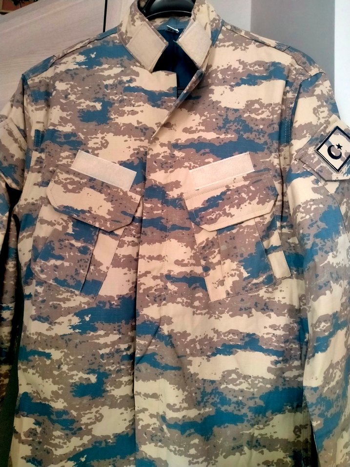 Erkek Orijinal Kamuflaj Gömlek - Görsel 3