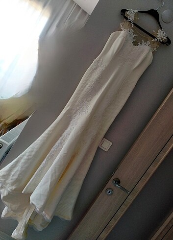 Özel Dikim Kuyruklu Gelinlik - Görsel 4