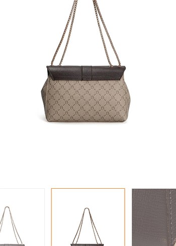 Gold Zincir Detaylı Çanta - Görsel 2