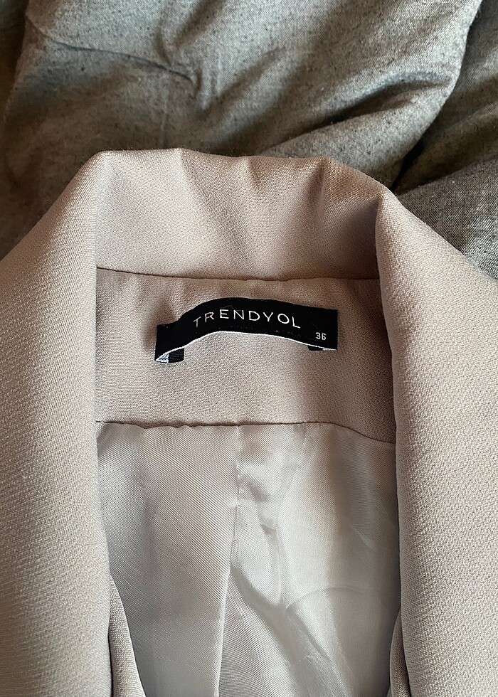 Gri ceket - Görsel 2