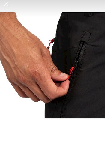 Kemerli Siyah Erkek Spor Pantolon - Görsel 2