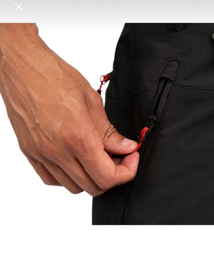 Kemerli Siyah Erkek Spor Pantolon - Görsel 2