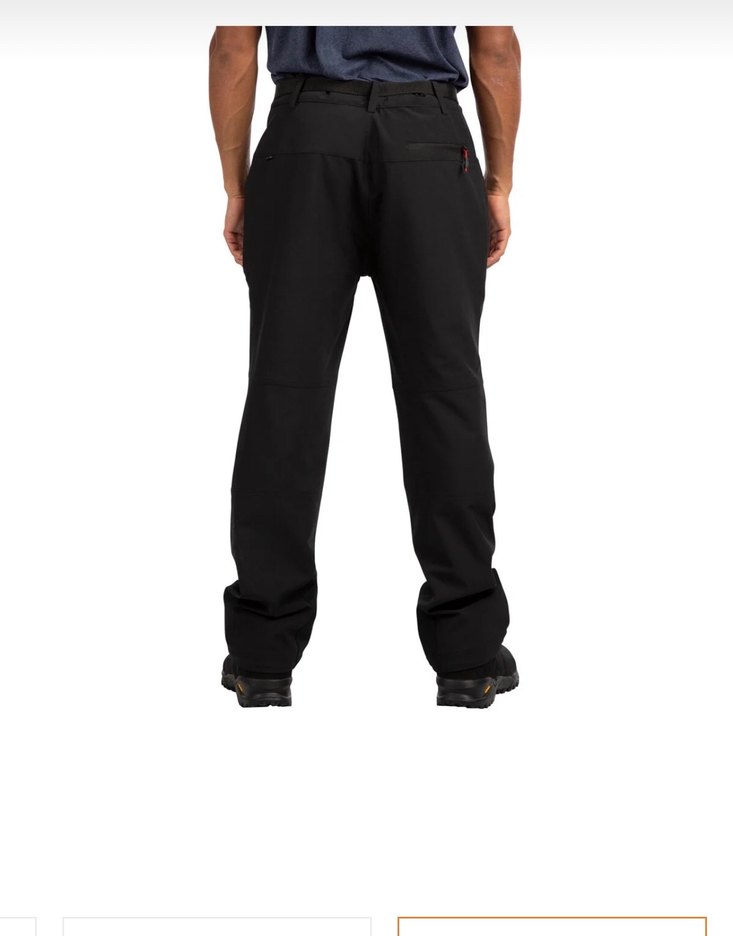 Kemerli Siyah Erkek Spor Pantolon - Görsel 3