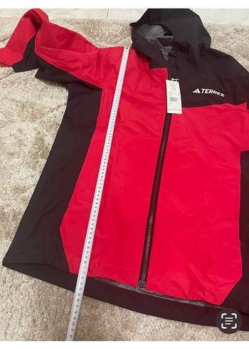 adidas Erkek Kırmızı Fermuarlı Ceket - Görsel 6