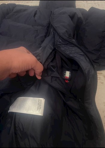 Tommy Hilfiger Erkek Lacivert İnce Şişme Mont - Görsel 8