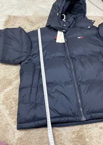 Tommy Jeans Lacivert Erkek Kapüşonlu Relaxed Mont - Görsel 5