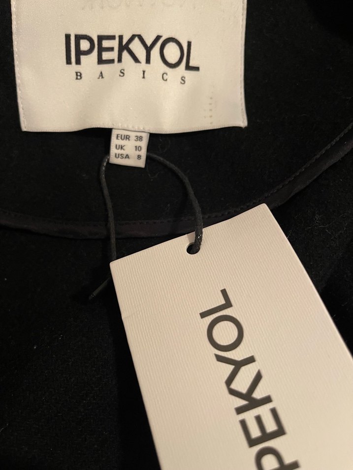 Siyah Kuşaklı Uzun Kaban - Görsel 4