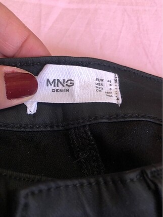 38 Beden siyah Renk Yeni sezon mumlu jeans hiç kulanılmadı