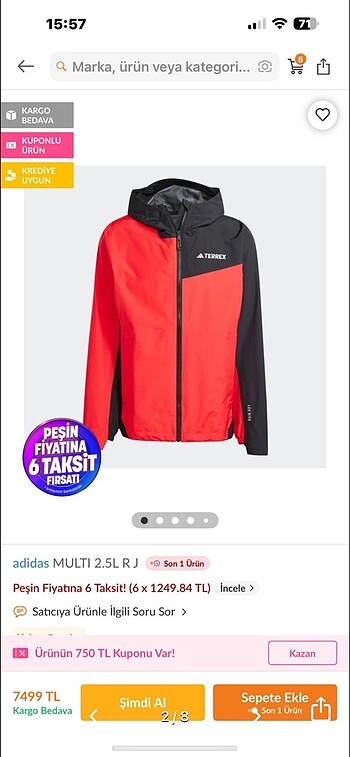 Adidas Yeni etiketli