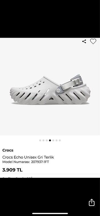 Crocs Yeni etiketli