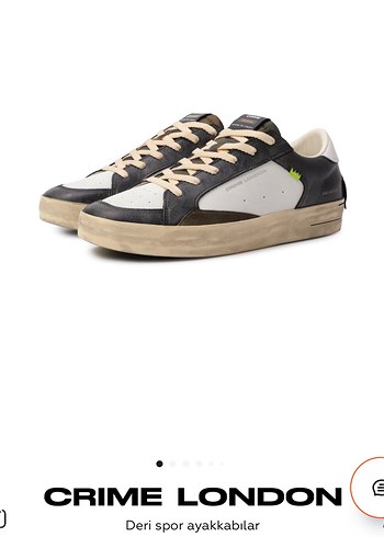 Diğer Crime London Deri Sneaker