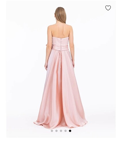 İlmio pudra straplez abiye - Görsel 5