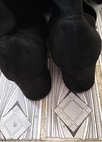 çorap çizme süet - Görsel 3