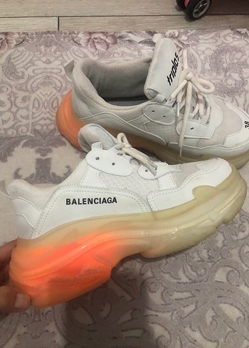 38 Beden beyaz Renk Beyaz Balenciaga Platform Spor Ayakkabı