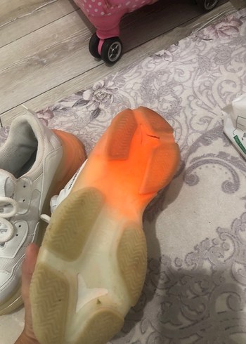 Balenciaga Beyaz Balenciaga Platform Spor Ayakkabı