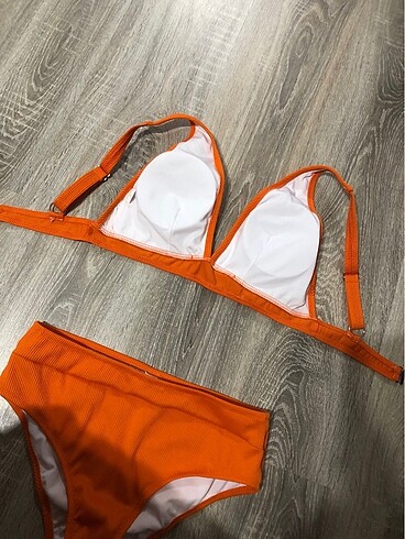 40 Beden turuncu Renk Bikini