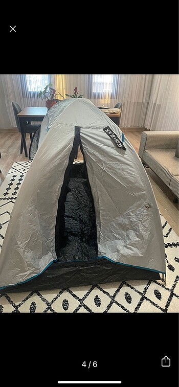 Decathlon kamp çadırı 2 kişilik