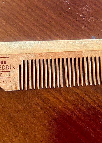 Ahşap Tarak - İnce ve Kalın Dişli - Görsel 3