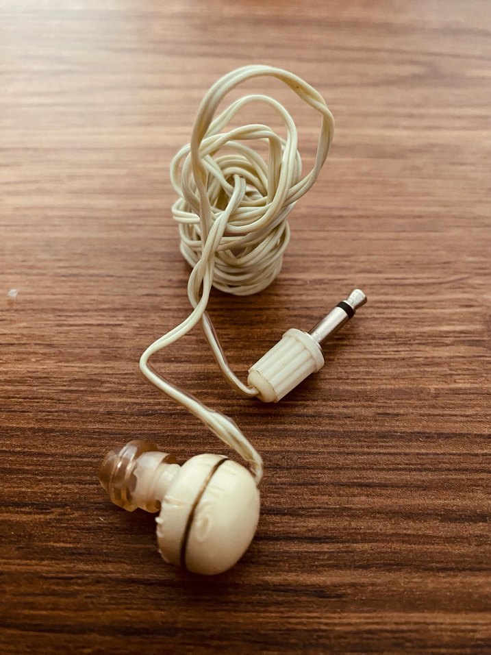 Vintage radyo kulaklığı - Görsel 3