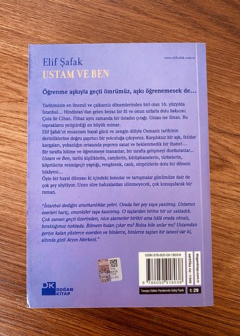 Elif Şafak - Ustam ve Ben Romanı - Görsel 2