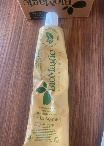 BioMagic Saç Boyası Çok Açık Sarı - Görsel 5