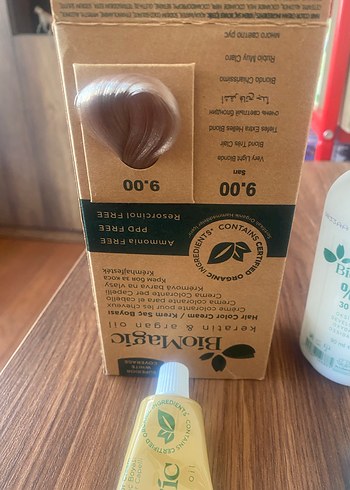 BioMagic Saç Boyası Çok Açık Sarı - Görsel 2