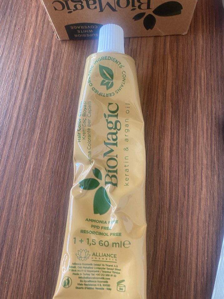 BioMagic Saç Boyası Çok Açık Sarı - Görsel 5