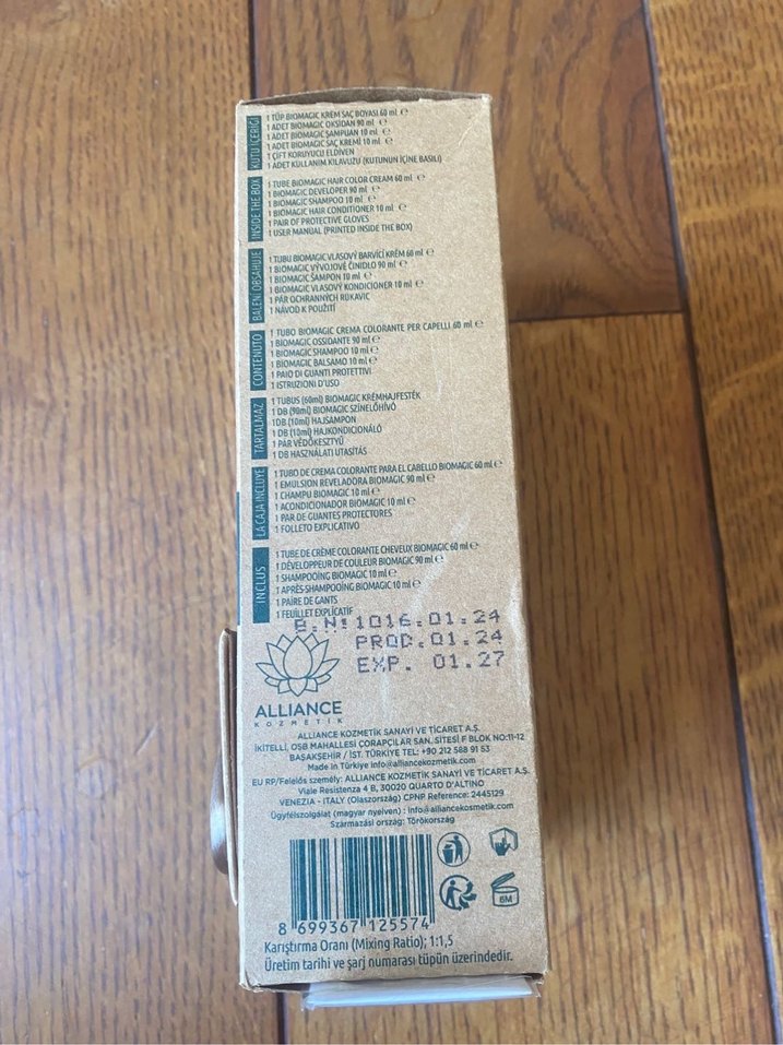 BioMagic Saç Boyası Çok Açık Sarı - Görsel 4