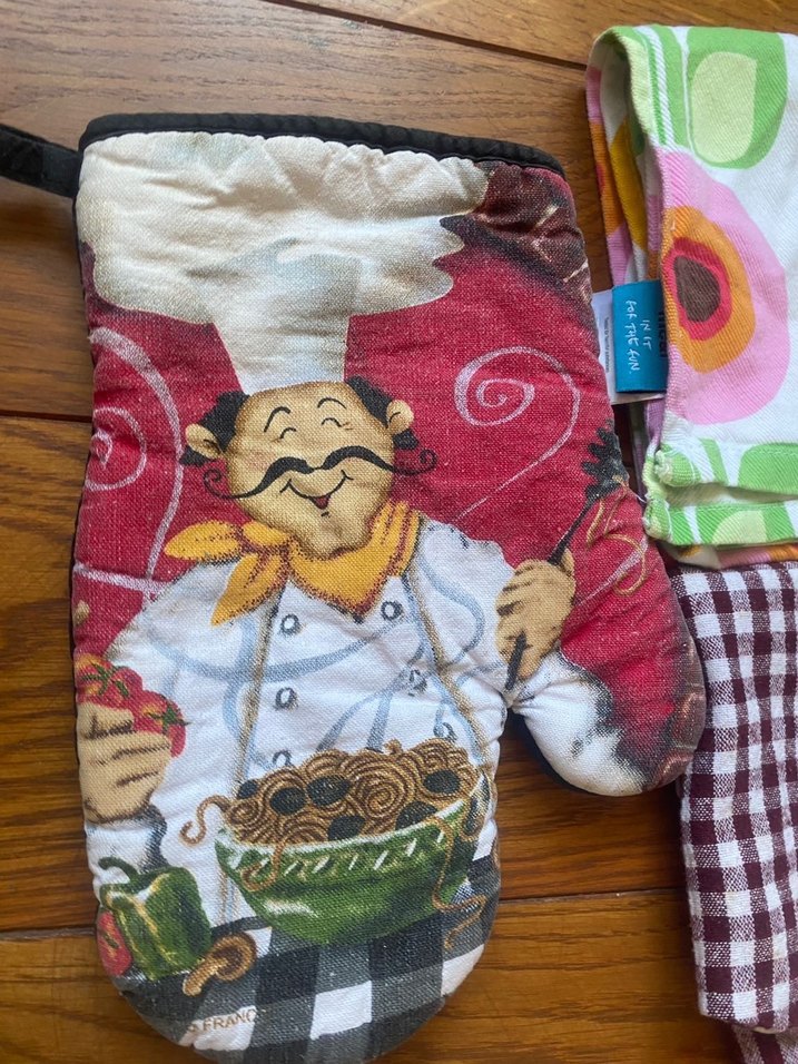 Renkli Desenli Mutfak Seti - Görsel 3