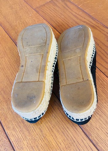 Kenzo Kenzo Siyah Süet Kadın Dolgu Topuk Espadril