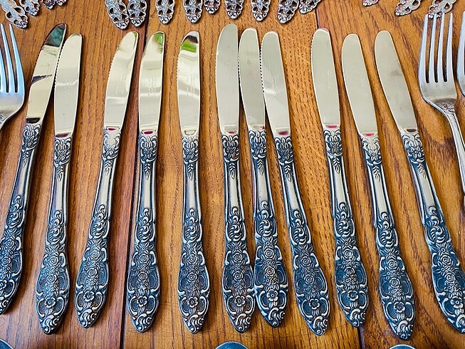 Diğer Çelik Japon malı çatal,kaşık,bıçak seti