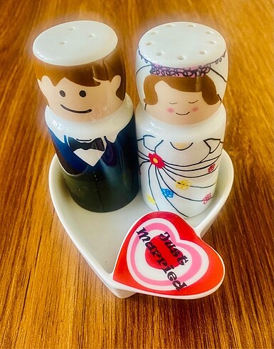 Tantitoni gelin/damat tuzluk karabiberlim