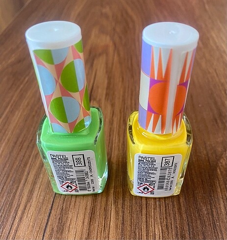 Pastel 2 adet Pastel oje