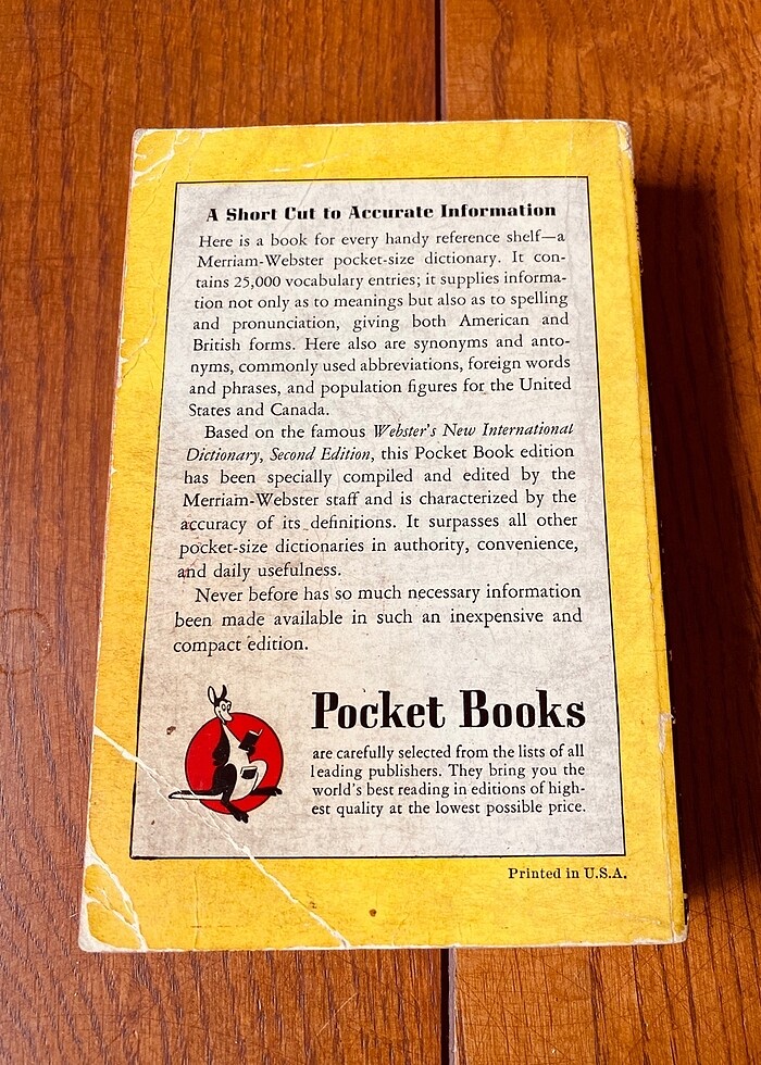 Pocket Dictionary - Görsel 2