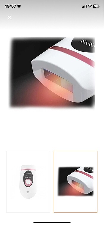 Xiaomi İnface ZH-01D IPL Lazer epilasyon cihazı