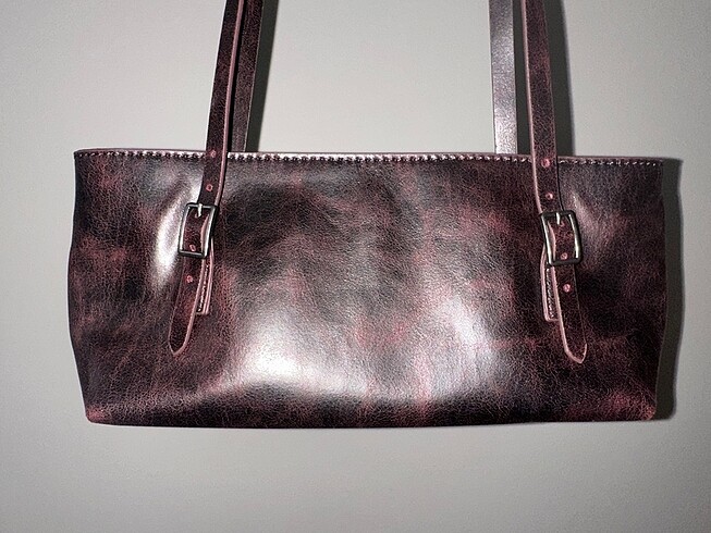 Pull and Bear Pull&Bear bordo-siyah çanta