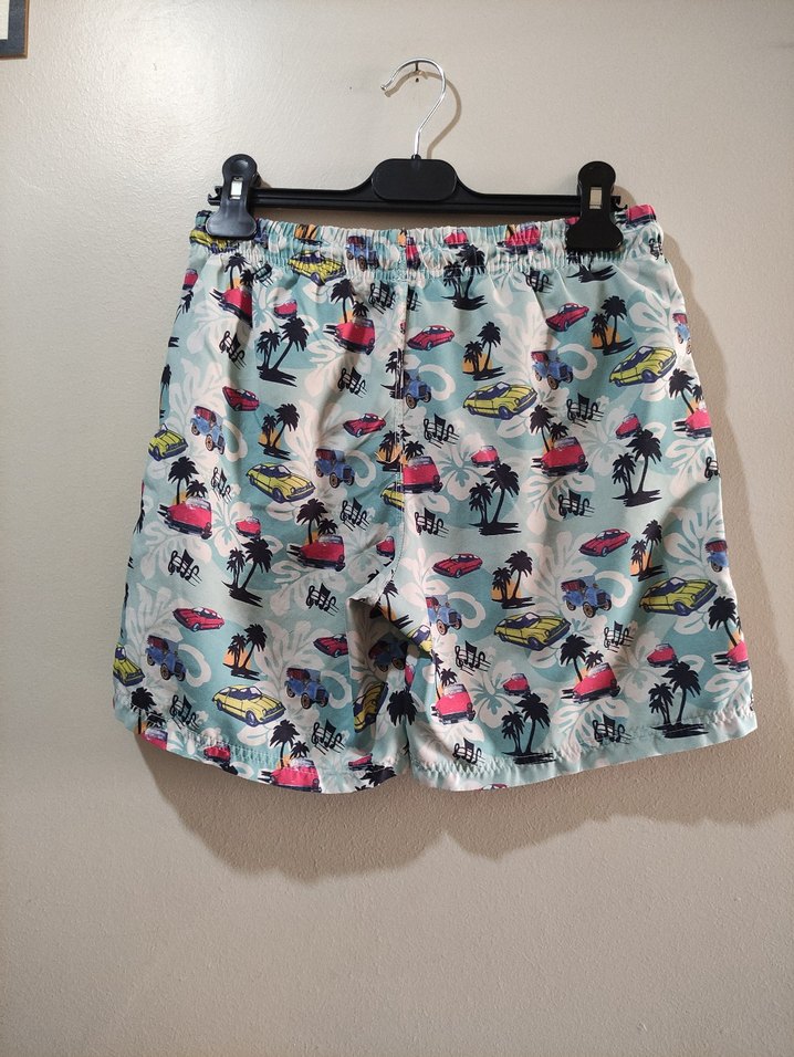 Renkli Desenli Erkek çocuk deniz i Şort - Görsel 2