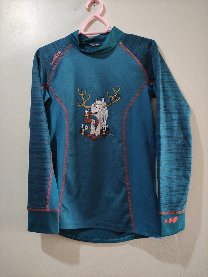 Turkuaz Baskılı Çocuk - Görsel 2