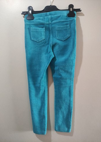 Kız Çocuk Turkuaz Tayt - Görsel 2