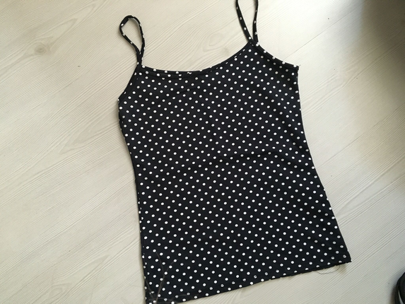 Zara puantiyeli t-shirt