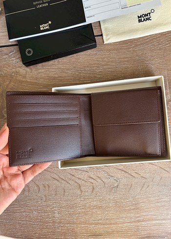 Montblanc Kahverengi Cüzdan - Görsel 3
