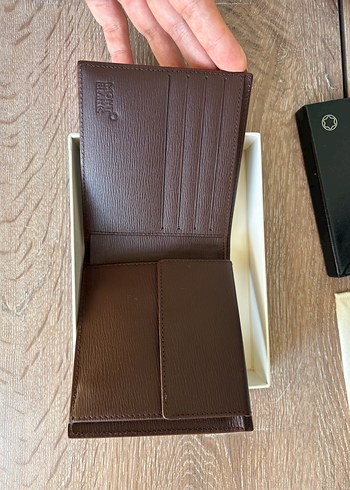 Montblanc Kahverengi Cüzdan - Görsel 4