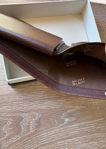 Montblanc Kahverengi Cüzdan - Görsel 5