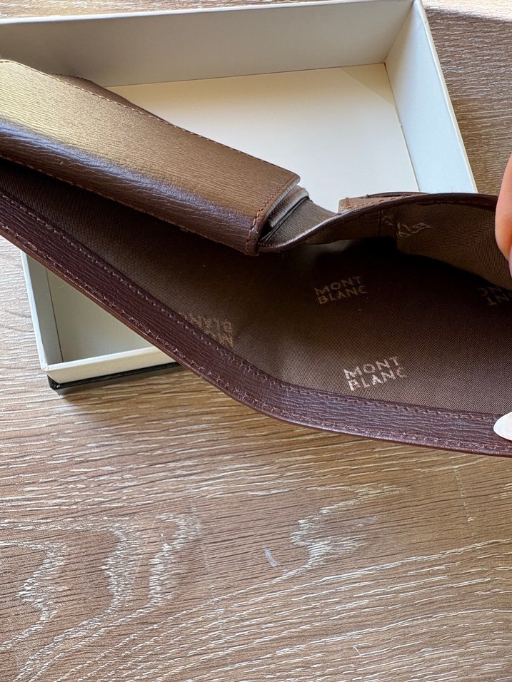 Montblanc Kahverengi Cüzdan - Görsel 5