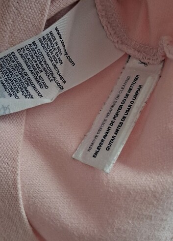 6 Yaş Beden ORIJINAL TOMMY HILFIGER TSHIRT