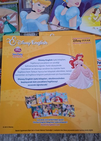 Disney İngilizce Çocuk Kitapları Seti